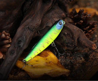 TSURINOYA FLICKER 70F Surface Fishing Lure Z Dog Floating Pencil 70mm 8.4g Chatter Artificial Hard Baits Trout Bass Pike Plug