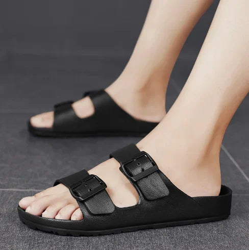 Brand Women Men Slippers Soft Sandals 2025 Summer Women Beach Casual Shoes EVA Slides Original Men Flip-flop Men's Sandal