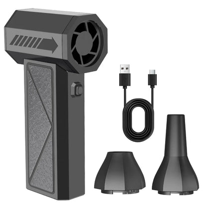 Blower Car Vacuum Cleaner Turbo Fan Violent Jet Fan Cleaning Blowing Tools Auto Dust Collector Portable Air Duster Hair Dryer