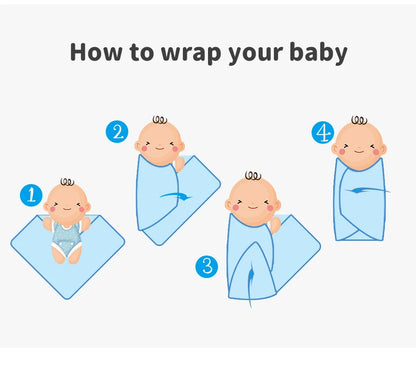 Baby Blankets Super Soft Neworn Infant Babies Boys Girls Cotton Knit Sleep Quilts Covers for Stroller 90*70cm Kids Throwing Mats