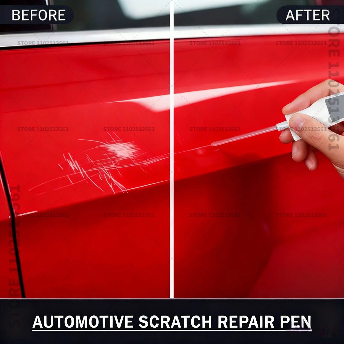 Car Paint Repair Pen Touch Up Scratch Remover DIY Auto Accessories For Mazda CX-30 Blue 42M White 34K Red 42V Grey 47C 46G