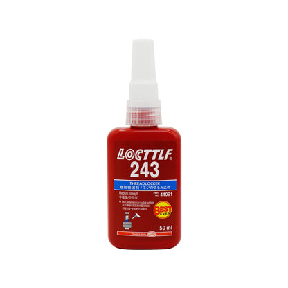 243 Blue Anaerobic Adhesive Medium Strength Threadlockers For All Metal Threaded Components Removable Waterproof 50ML