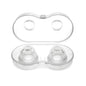 1 Pair Silicone Nipple Corrector Painless Nipple Sucker Puller Aspirator for Correction Flat Inverted Nipples