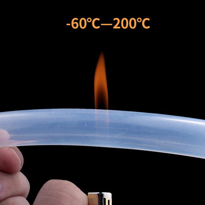 5 Meters Transparent Food Grade Silicone Tube 2 4 6 8 10 12 Flexible Garden Rubber Hose Aquarium Soft Tubing Silicone Pipe