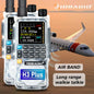 TIDRADIO H3 Plus Long Range Walkie Talkies Wireless Programming Air Band Long Range Tow Way Radio Frequency Copy Station