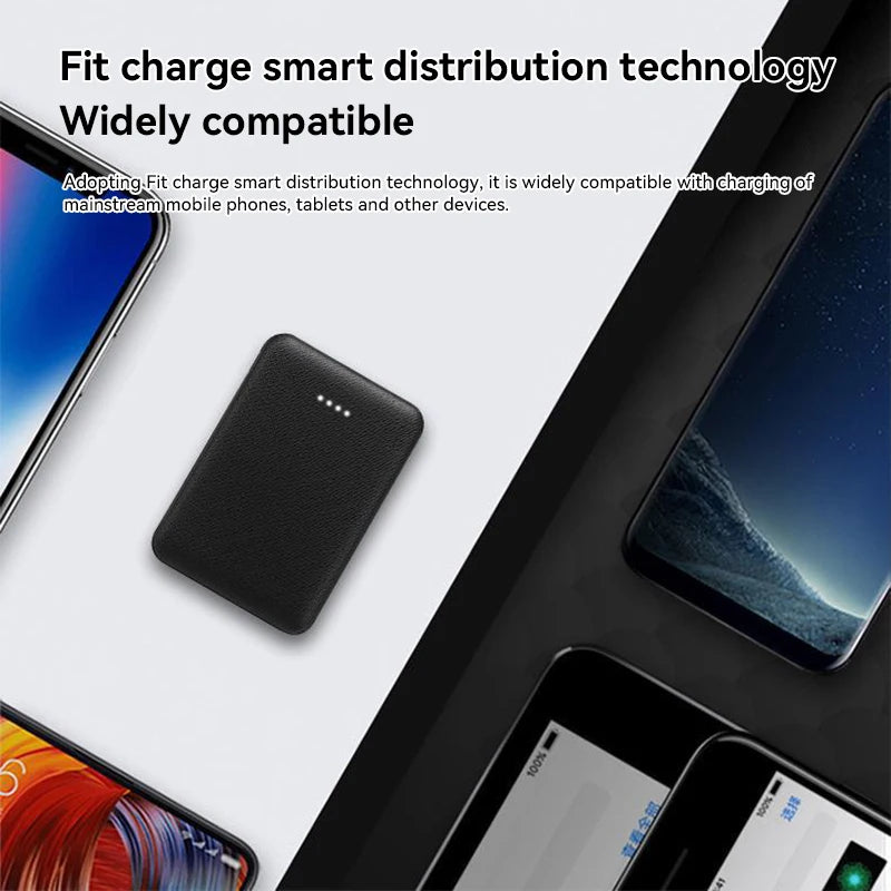 New 20000mAh Power Bank USB Charger Fast Charging Portable External Battery Pack Ultra-thin Heating for Vest Jacket Glove Sock