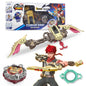 INFINITY NADO S7 Battle Top with Bow Launcher Infinite Acceleration, Metal Defense Type Battle Toy, Right-Spinning Top Game Toys