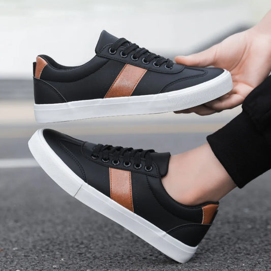 Sneakers Men 2026 Spring Board Shoes Men's Casual Shoes Breathable Student Casual Shoe Low Cut Color Blocked Men's Shoes