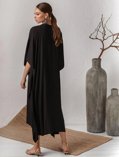WeHello-Silky Smoothnes，Shirt for Women, Loose and Comfortable, Beach Vacation Robe, Bikini Sunscreen Shirt, Cover Up