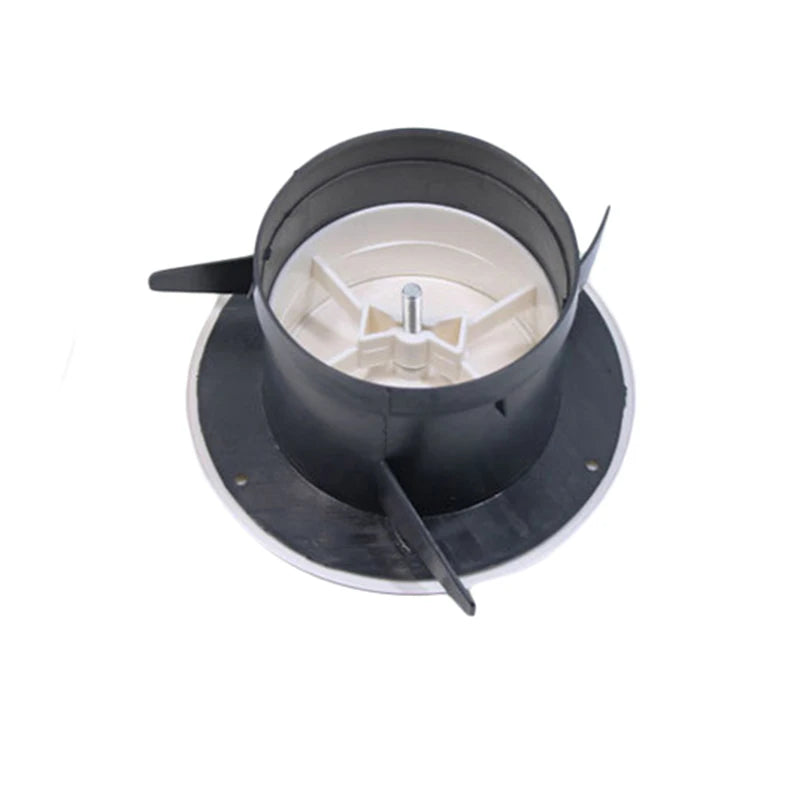 1pcs 75/100mm Air Vent Extract Valve Grille Round Diffuser Ducting Ventilation Cover  Adjustable ABS Air Volume Tool