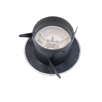 1pcs 75/100mm Air Vent Extract Valve Grille Round Diffuser Ducting Ventilation Cover  Adjustable ABS Air Volume Tool