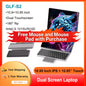 GLF-S2 10.9+10.95 Inch Dual Screen Laptop Intel I3 1215U N100 Touchscreen Notebook WIFI 6 180° Flip Win11 Laptop Tablet Computer