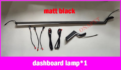 LED For Audi A4 S4 A5 S5 B9 2016-2023 Center Console Dashboard Ambient Light Strip Decorative Cover Lift Tweeter Speaker Lamp
