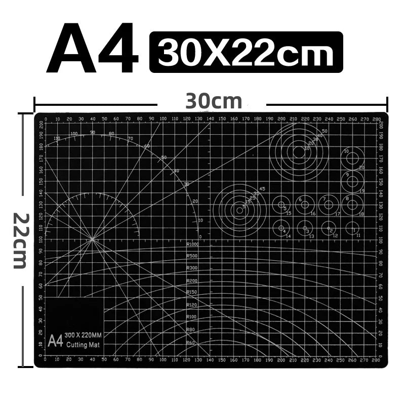 A2 A3 A4 A5 PVC Cutting Mat Double-Sided Self-Healing Board Patchwork Tools DIY Manual Craft Artist Cutting Knife Racket Kit