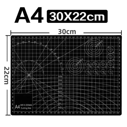 A2 A3 A4 A5 PVC Cutting Mat Double-Sided Self-Healing Board Patchwork Tools DIY Manual Craft Artist Cutting Knife Racket Kit