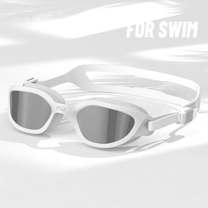 COPOZZ Professional HD Swimming Goggles Anti-Fog UV Protection Adjustable Swimming Glasses Silicone Water Glass For Men and Wome