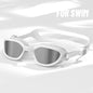 COPOZZ Professional HD Swimming Goggles Anti-Fog UV Protection Adjustable Swimming Glasses Silicone Water Glass For Men and Wome