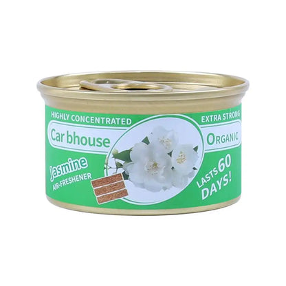 Organic Car Air Freshener Cans Long Lasting Fragrance Fiber Block Odor Eliminator for Auto Home Closet Bubble Gum & Coffe Scent