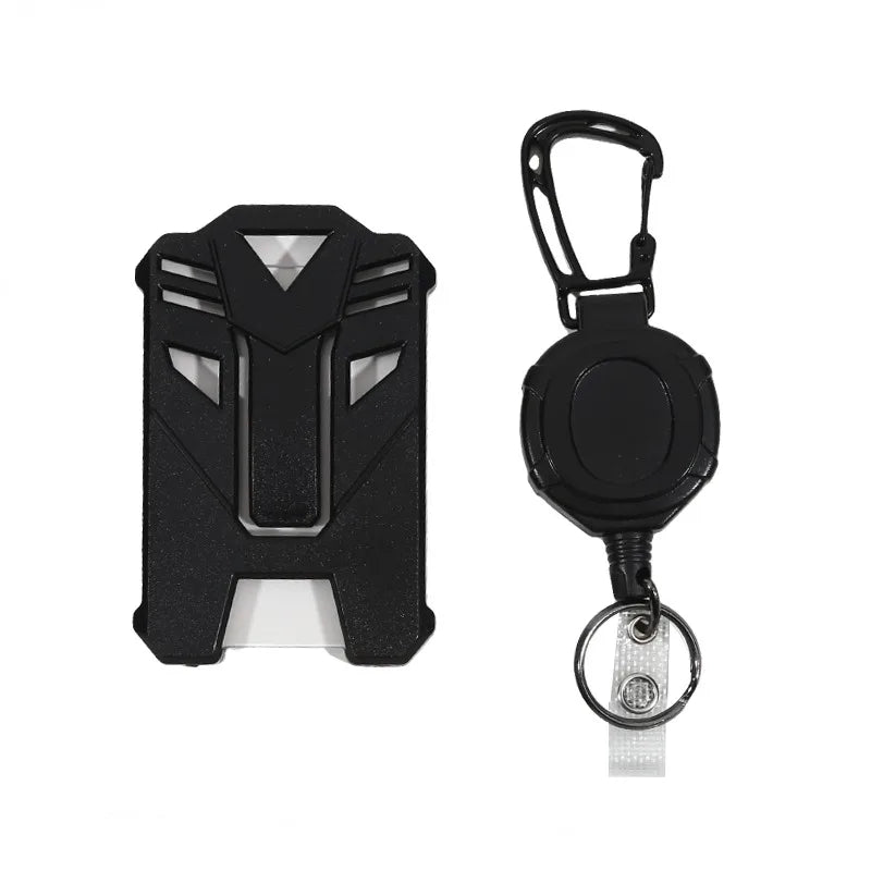 1/2 PCS Badge Reel Clip Credit Card Cover Bus Card Cover Case Retractable Badge Holder Badge Clip Heavy Duty ID Holder
