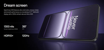 Global version samrtphone OnePlus Nord CE 5 5G 8GB+256GB 7100mAh 80W 50MP EIS+OIS Camera Android 15 WiFi 6