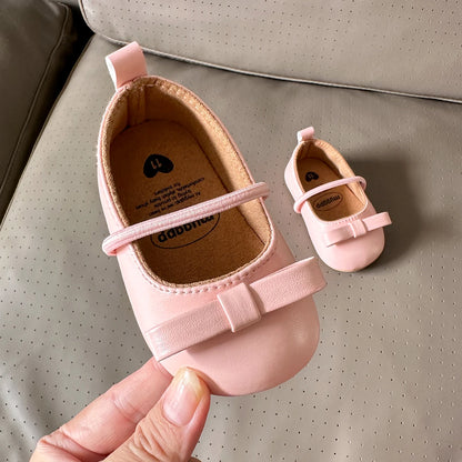 New Baby Shoes Leather Baby Boy Girl Shoes Rubber Sole Anti-slip Multicolor Toddler First Walkers Newborn Crib Toddler Shoes