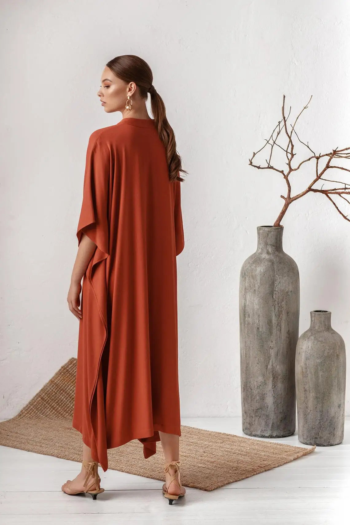 WeHello-Silky Smoothnes，Shirt for Women, Loose and Comfortable, Beach Vacation Robe, Bikini Sunscreen Shirt, Cover Up