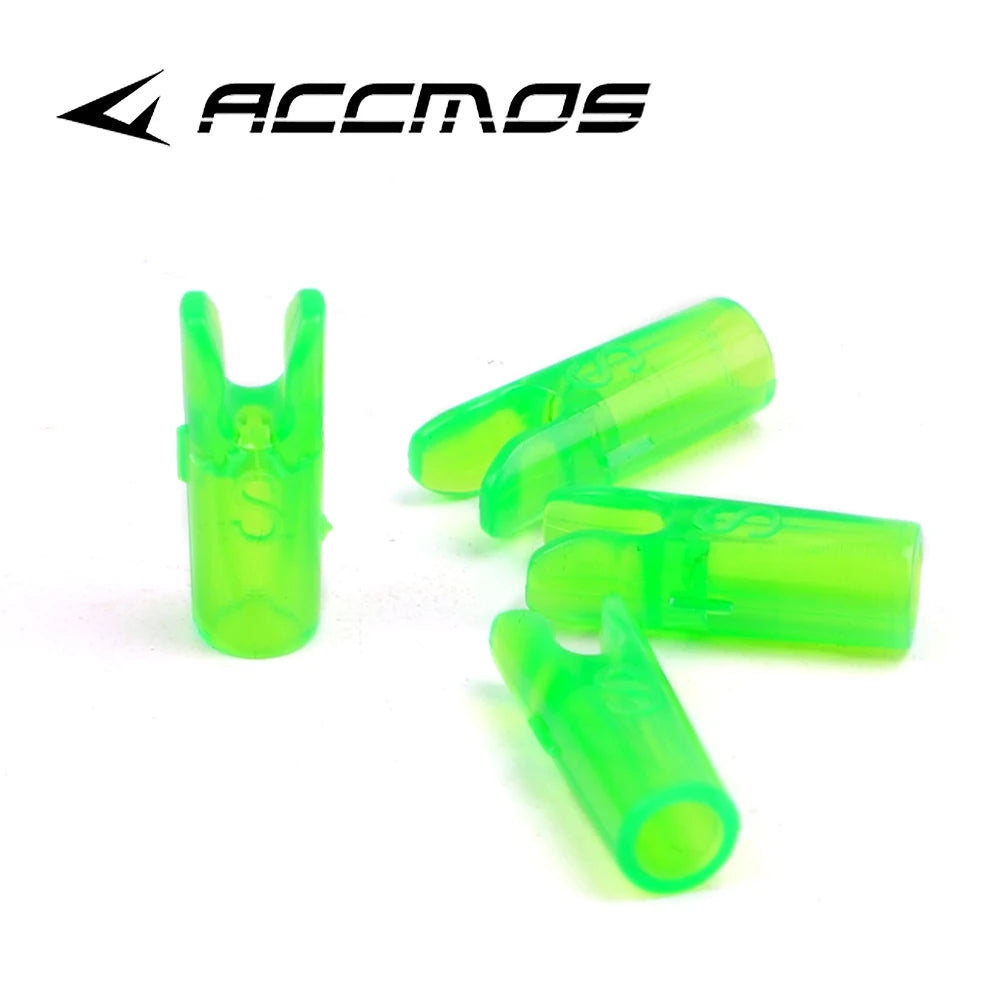 60pcs DIY Plastic Arrow Pin Nocks Size L And Size S For ID4.2mm ID6.2mm 3.2mm  Arrow Shaft Archery Accessory