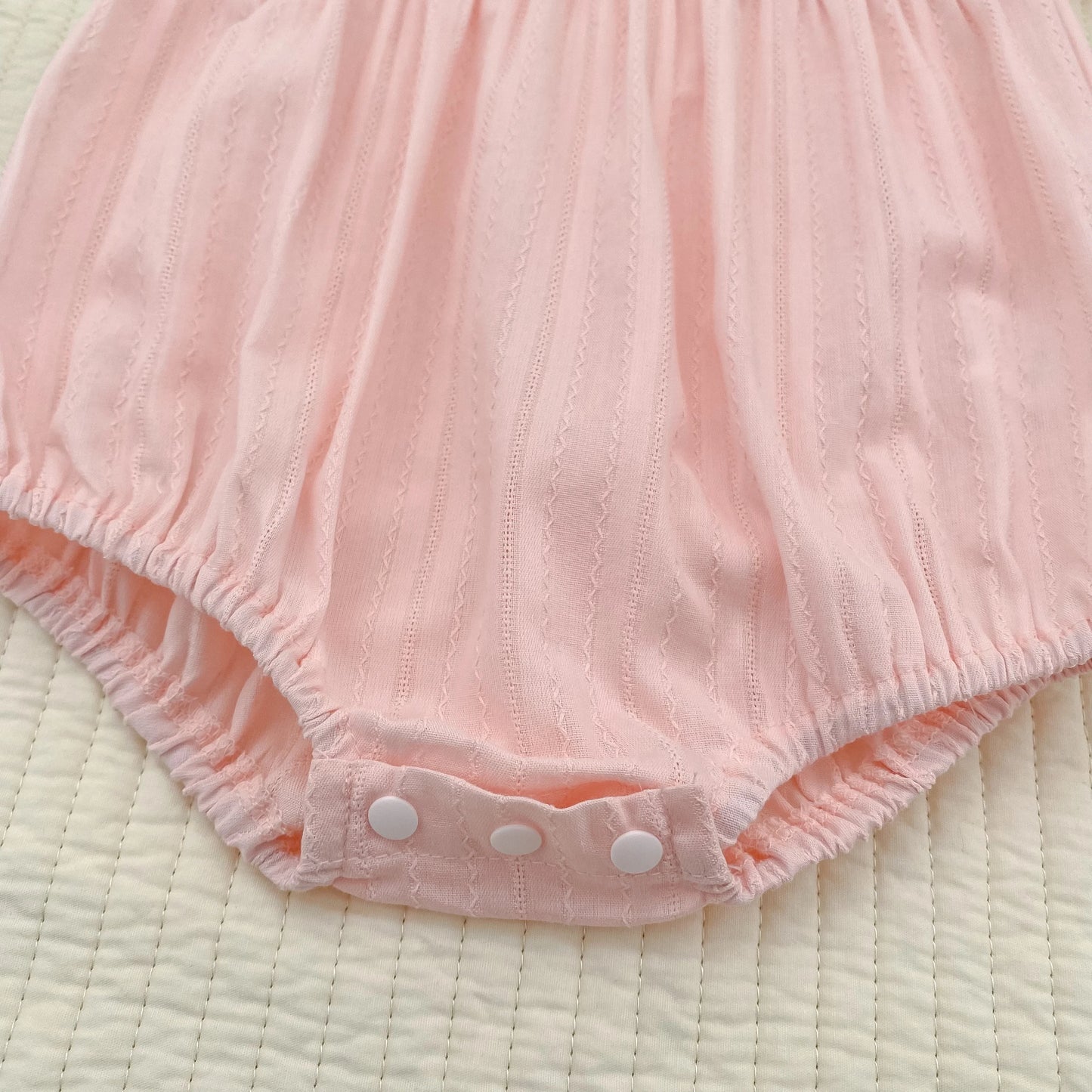 2026 New Newborn Baby Girl Bodysuits 0-24M Baby Girl Romper Summer Short Sleeved Cotton Lace Collar Baby Girl Jumpsuit