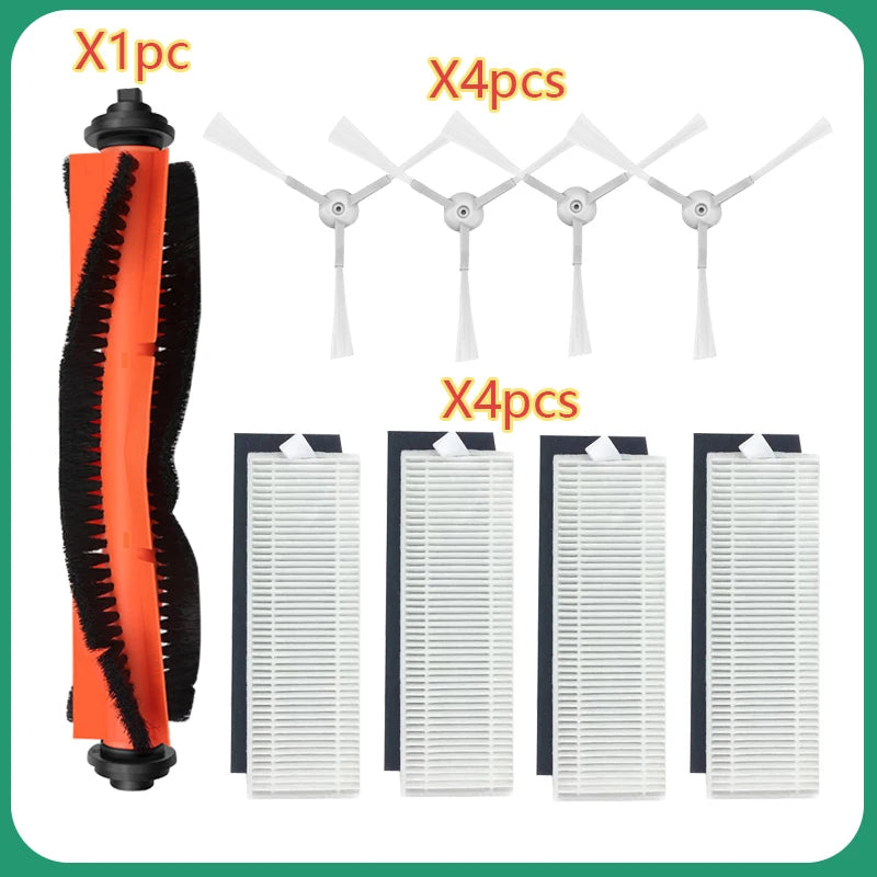 For Xiaomi G1 MJSTG1 HEPA Filter Main Brush Side Brush Mop Bumijia Robot Vacuum Mop Essential Mijia Cleaner Replace  Accessories