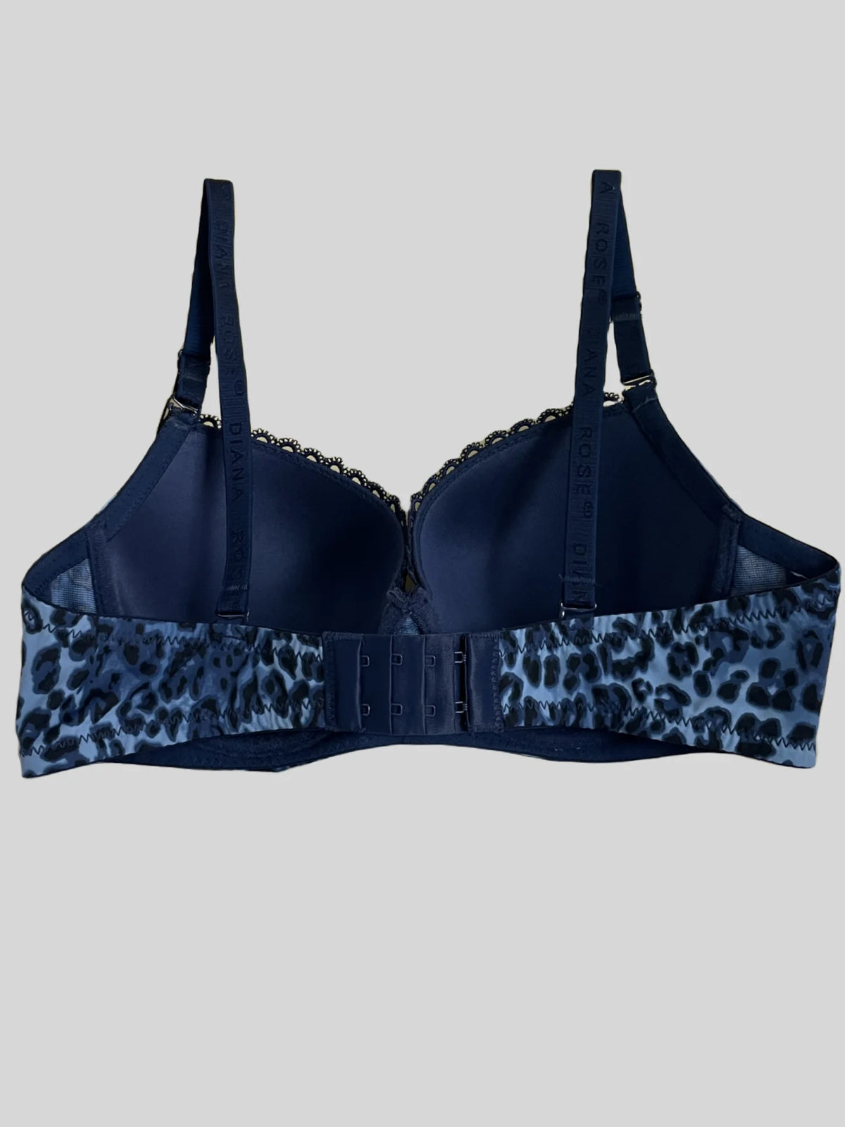 Diana Rose Leopard print Push Up Bra For Women With steel ring B Cup Bra Lady's Underwear High Quality