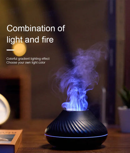 Volcano Aromatherapy Diffuser Portable Desktop Essential Oil Aroma Diffuser Home Air Humidifier Purifier/Essential Oil Set