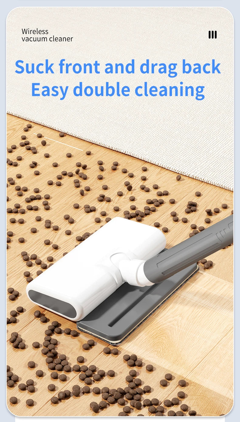 New Wireless Vacuum Cleaner Household Super Strong Suction Floor Suction And Mopping All-in-one Machine Handheld Vacuum Cleaner