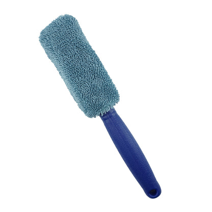 Car Wheel Wash Cleaning Car Wash Portable Microfiber Wheel Tire Rim Brush for Car with Plastic Handle Auto Washing Cleaner Tools