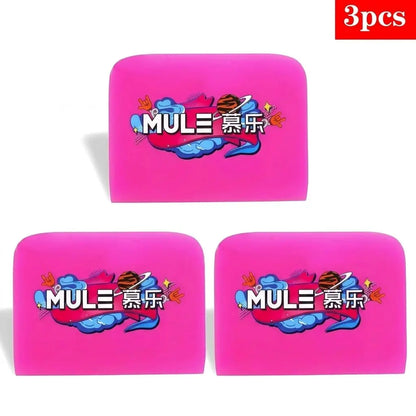 MULE Multi-Color TPU Car Vinyl Wrap Squeegee Scraper Auto PPF Film Installation Tool Essential Wrapping Tool for Professional Us