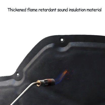 For Leapmotor C10 2024 2025 2026 Car Hood Engine lining Thermal Insulation Cotton Soundproof Mat Cover Protection Accessories