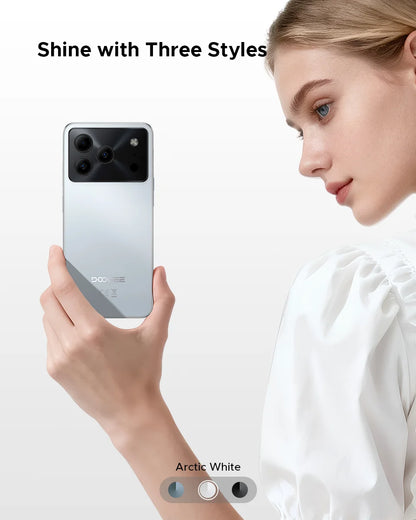 DOOGEE Note56 Pro Smartphone 32GB+128GB Android 16 6150mAh Battery 6.56'' 90Hz Screen 13MP+8MP Widevine L1 NFC Cell Phone