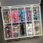 10 Patterns New Metal Nail Foils for Transfer Paper Stickers Floral Chameleon Nails Wraps DIY Water Marble Nail Art Decorations