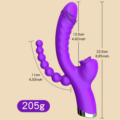 Anal Plug Vibrator Stimulate Anus Buttplug Adult Women Sex Toy Oral Licking Clitoral Stimulate Tongue Vibrator SexVagina Massage