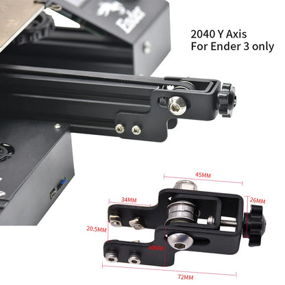Synchronous Belt Tensioner 2020 X Axis V-Slot Profile 4040 Y Axis Belt Stretch Straighten Tensioner For Ender 3/V2/Pro/CR-10/10S