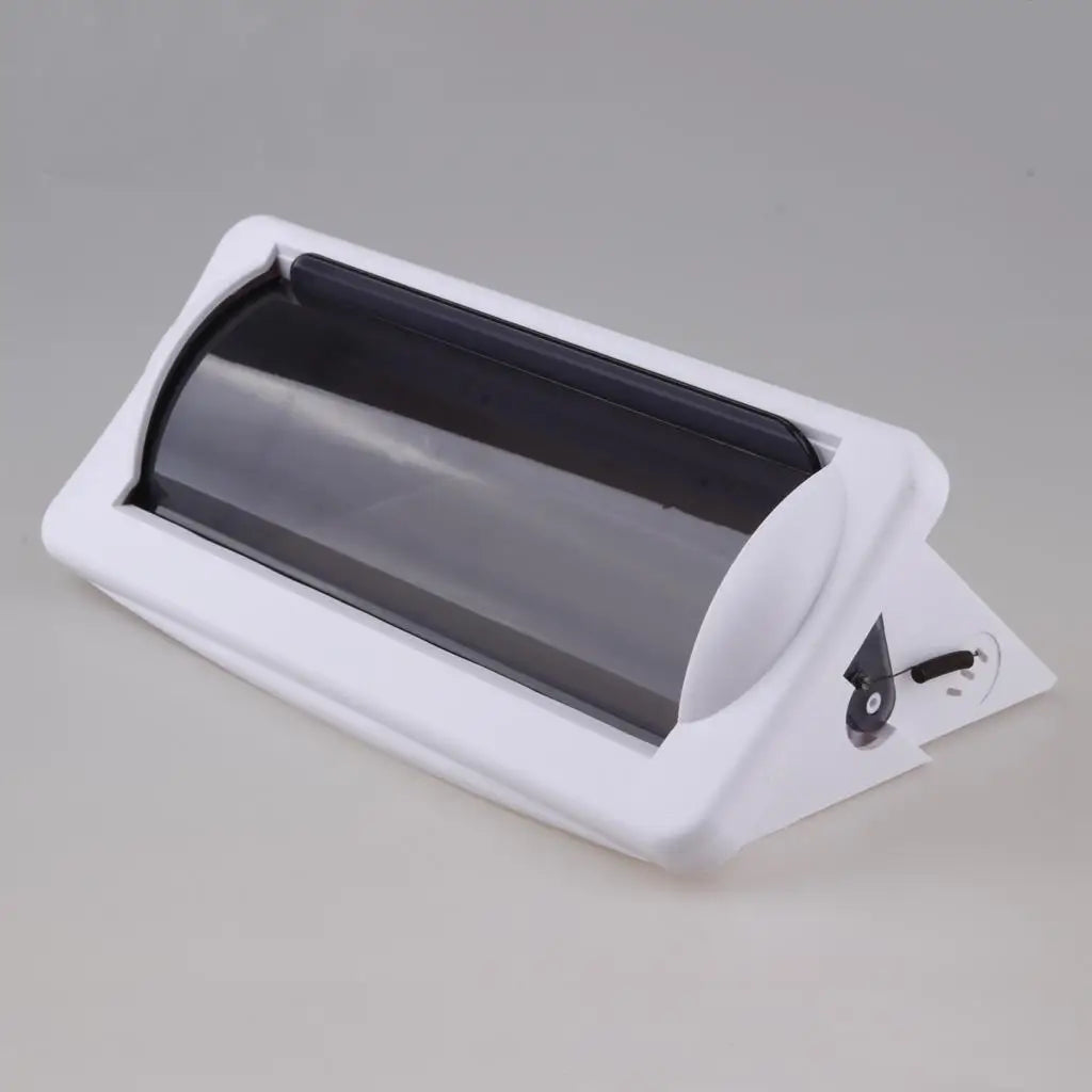 Marine Boat Waterproof Stereo Radio Housing Cover with Mount, White