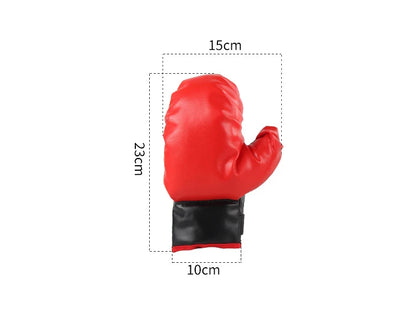 Children's Standing Inflatable Boxing Balls with Hand Pumps Gloves Sports Toys Indoor Outdoor Fun Sports Toy Set Christmas Gifts for Kids Boys and Girls Ship From Germany Fast Delivery