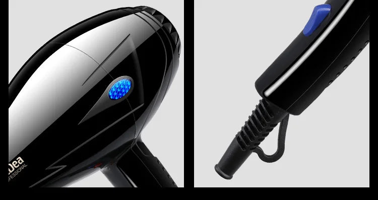 With 5 Gifts Hair Dryer 1800W Powerful Hair Dryer Fast Heating Hot And Cold Adjustment Air Blow Dryer with Air Collecting