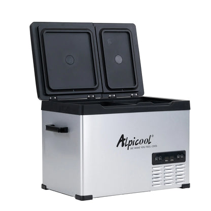 Alpicool CHS45 32L Compressor Cool Box 12 V Portable Fridge Electric Freezer Box Small Freezer for Car Camping, -20°C to 20°C,