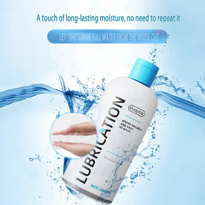 300ML Water based Lubricant Safe Intimate Gel Vaginal Anal Lube Lubricating Oil Adult For Women Men And Couple Erotic Tools