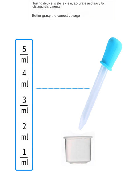 10Pcs/Set 5ml Silicone Plastic Pipette School Lab Experiment Supplies Dropper Feeding Medicine Liquid Eye Ear Pipette Dropper