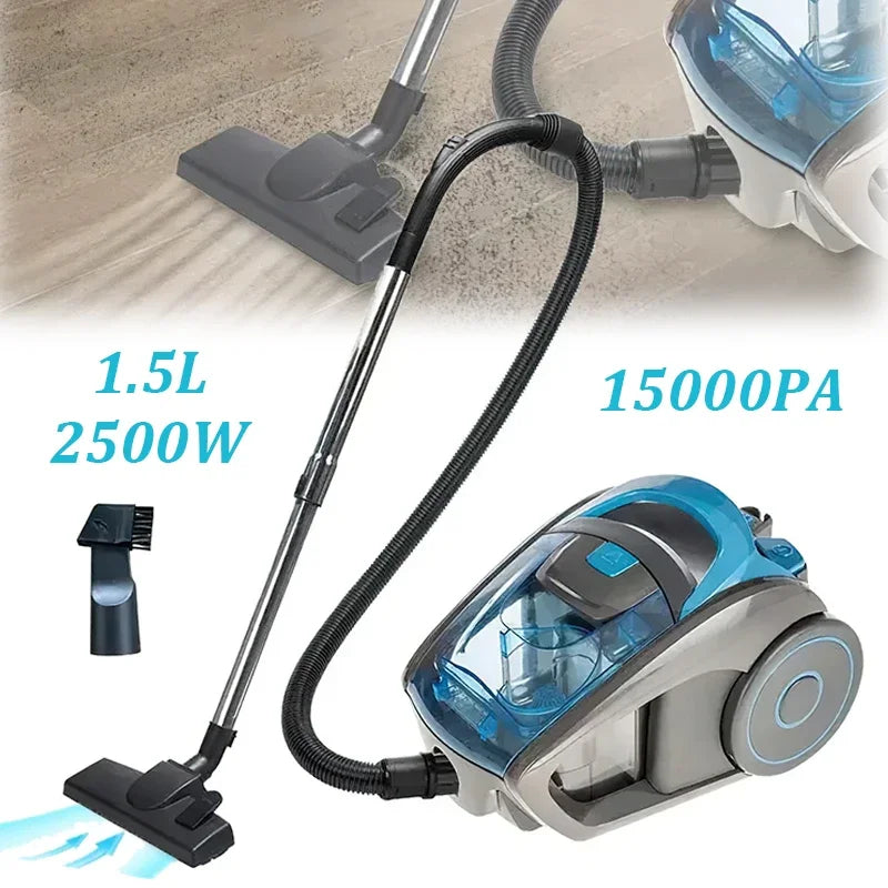 2800W Portable Vacuum Cleaner 15000PA Suction Household Multi-functional Dust Removal Mite Dry and Wet Dual Vacuum Cleaner 220V