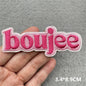 Cartoon Embroidered Patches For Clothing Slogan Letters Embroidery Patch For Clothes Iron On Patches On Clothes Jackets DIY