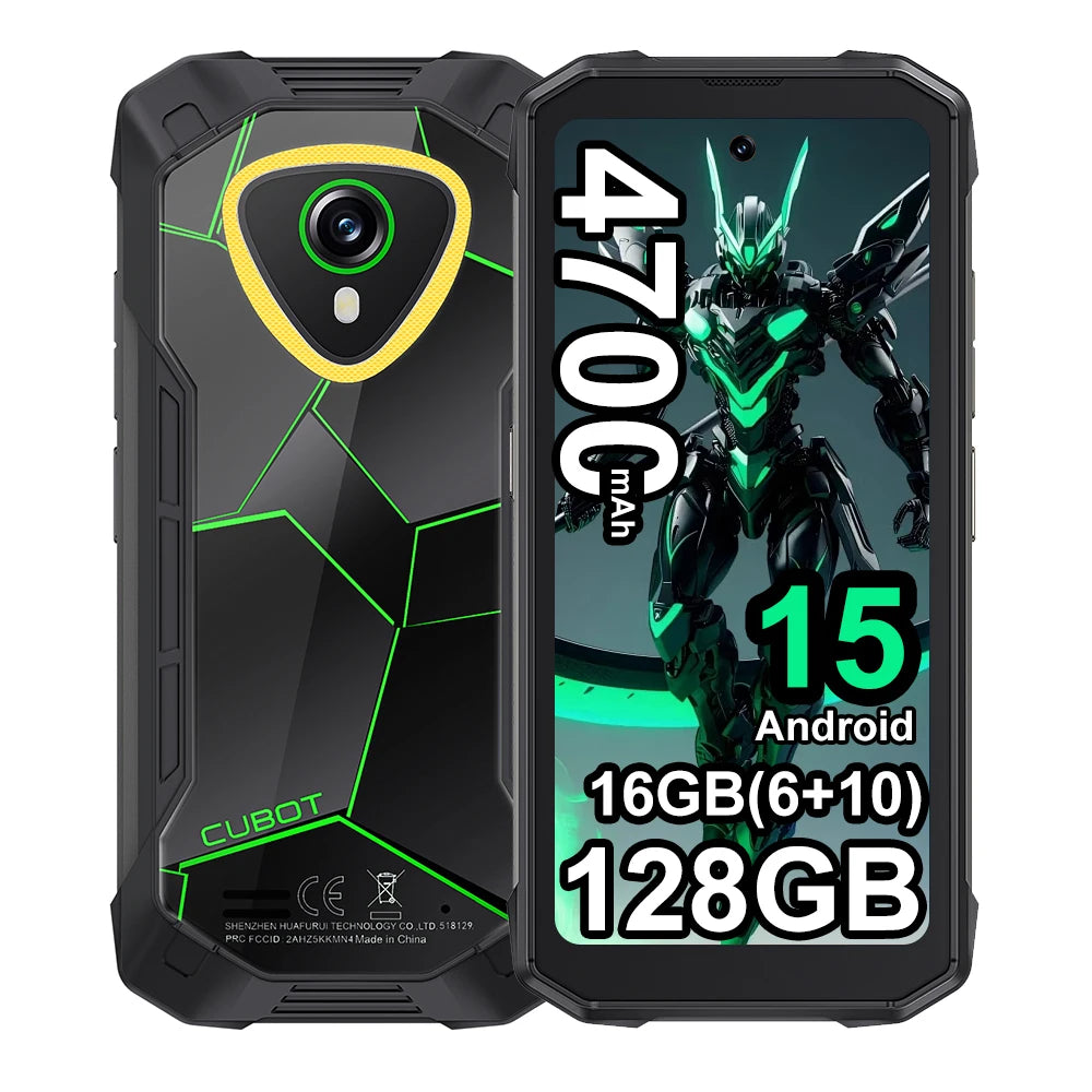 [Ship From Poland] Cubot KingKong Mini 4 6GB+128GB Mini Rugged Smartphone 4.7-Inch 90Hz Display 4700mAh  NFC 48MP Android 15