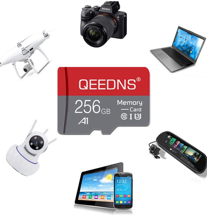High Speed Memory Cards 8GB 16GB 32GB 64GB Micro tf sd card 128GB 256gb Class 10 UHS-1 flash TF/SD Card Microsd memory cards