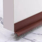 Door Seal Draft Stopper with Brush Reduce Noise, Rubber Door Sweep Breeze Blocker Insect Proof, Dust Proof and Sound Proof Seal
